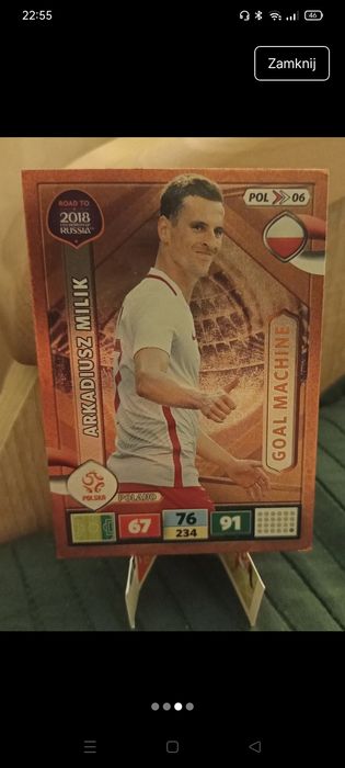 Karty piłkarskie Reprezentacji Polski