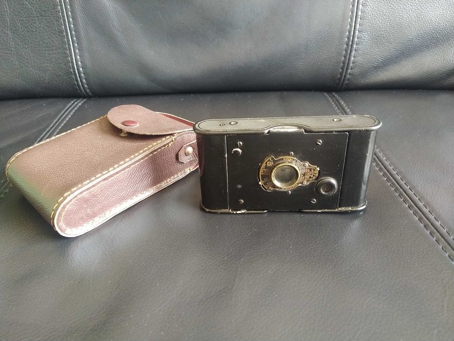 Maquina fotografica kodak Vest Pocket Autographic. Ano 1914