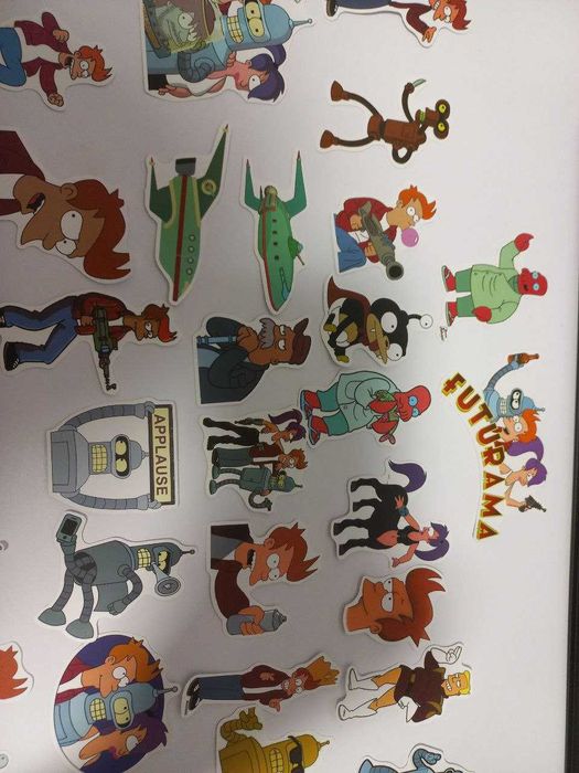 Стікери Футурама, futurama stickers