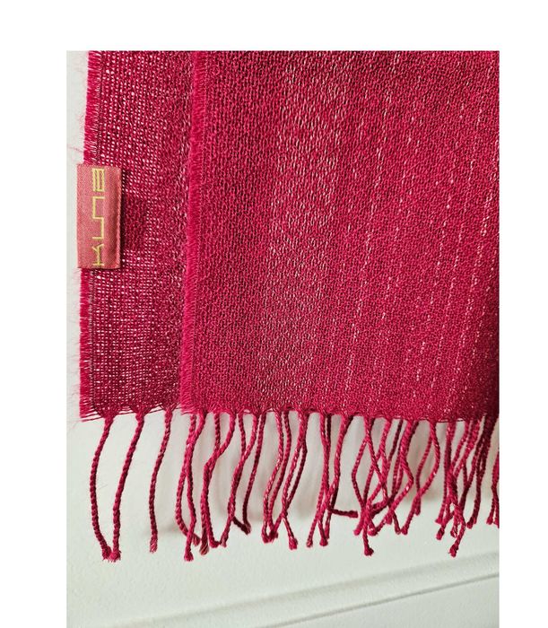 Cachecol em lã de baby alpaca 97% Peru original
