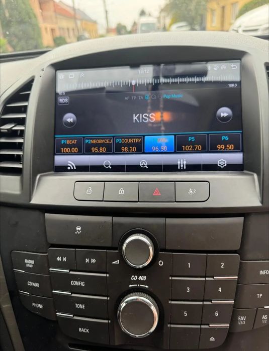 Rádio Android 13 com GPS Opel Insignia (Novo)