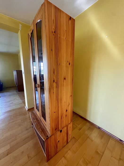 Szafa z przeszklonymi drzwiami