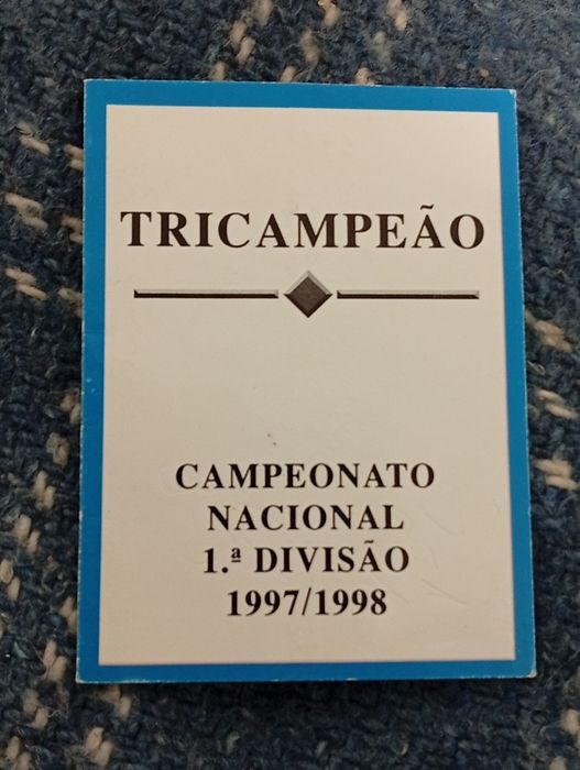 Mini Calendário completo de Jogos do FCP  Tricampeão 97/98
