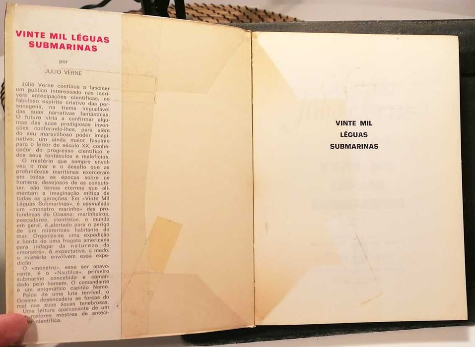 Vinte Mil Léguas Submarinas, de Júlio Verne