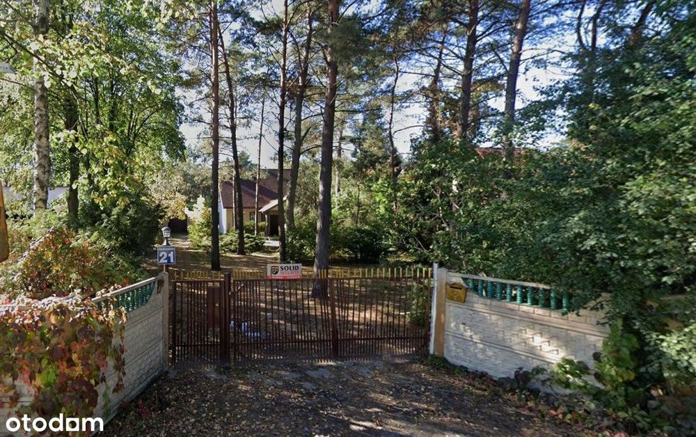 Działka 1100m2 z domem w Markach