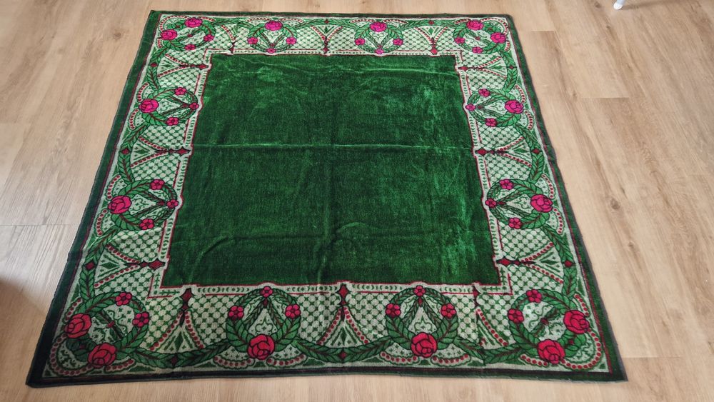 Secesja Łódzki Kilim Obrus Przedwojenny Herman Antyk