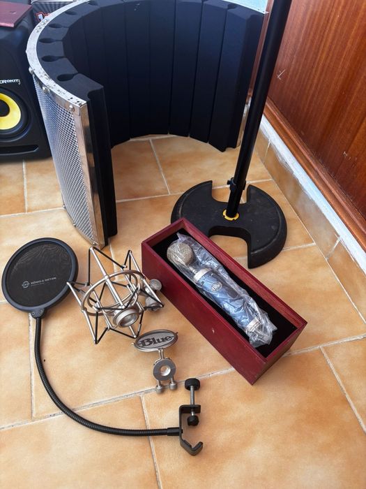 Conjunto Microfone Blue Baby Bottle SL