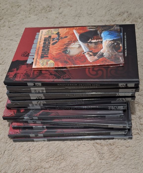 Komiksy thorgal 13 sztuk +płyta DVD hachette nowe Marki • OLX.pl