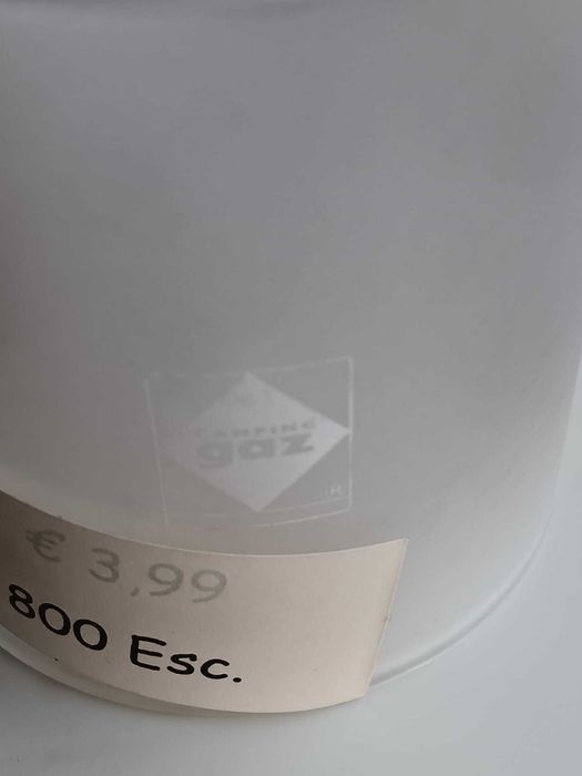 Vidro reto e fosco cand. Campingaz