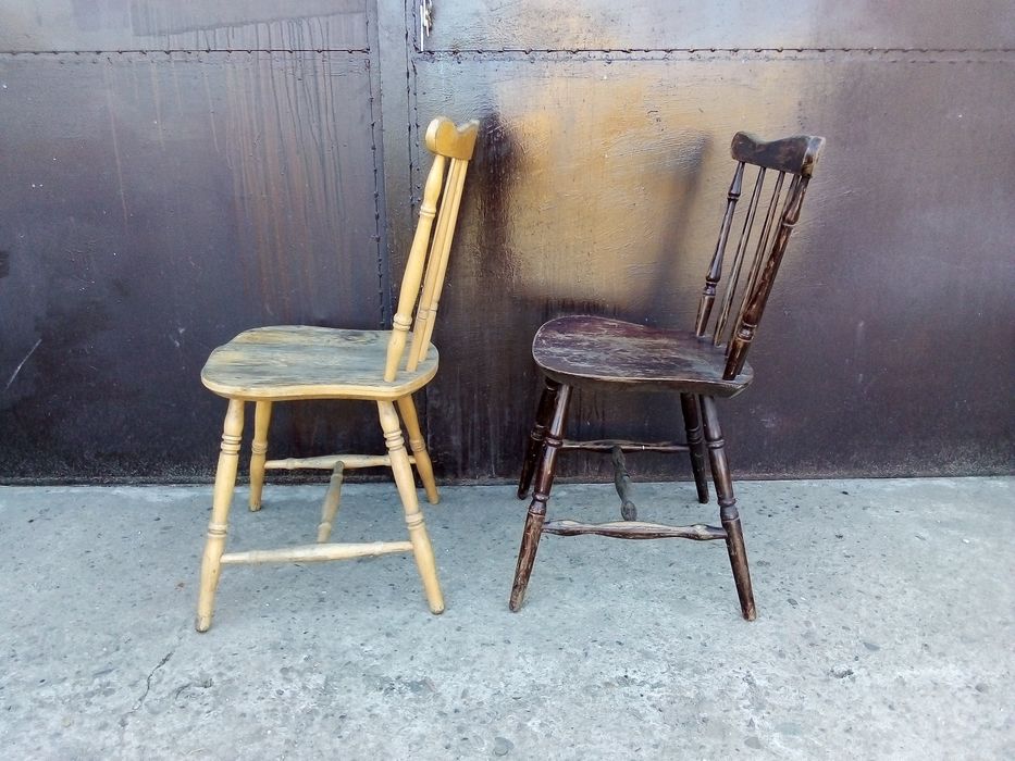 Stare Krzesło Drewniane Patyczak PRL Thonet Aga Jar Gięte Typ 233