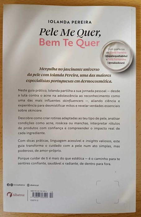Livro "Pele me quer, bem te quer"