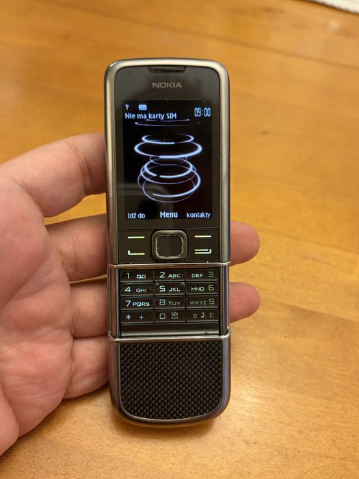 Nokia 8800 Arte Carbon - 100% cala w oryginale. Made in Korea! Okazja!