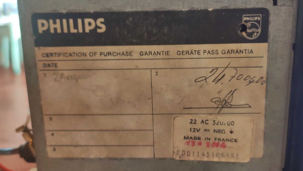 Autorádio Philips 520