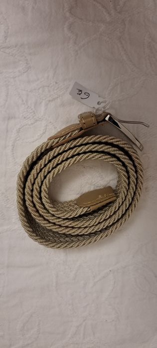 Cinto bege 80 cm com elástico