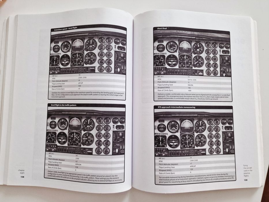 Livro de instrução Microsoft flight Sim Aid