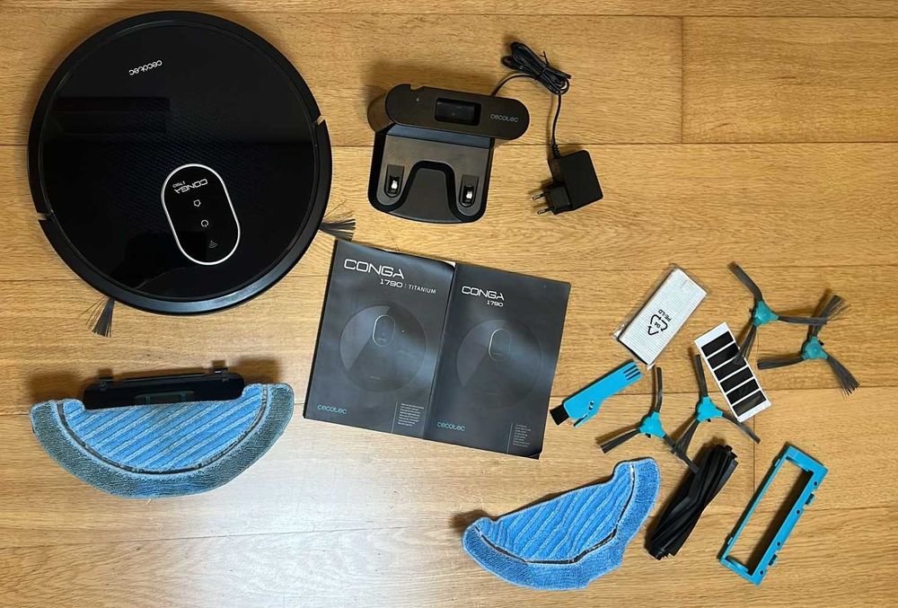 Robot Aspirador Cecotec Conga 1790 titanium Novo