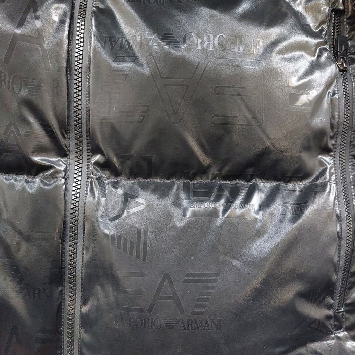 EA7 emporio armani kurtka zimowa męska syntetyczna r. M/L