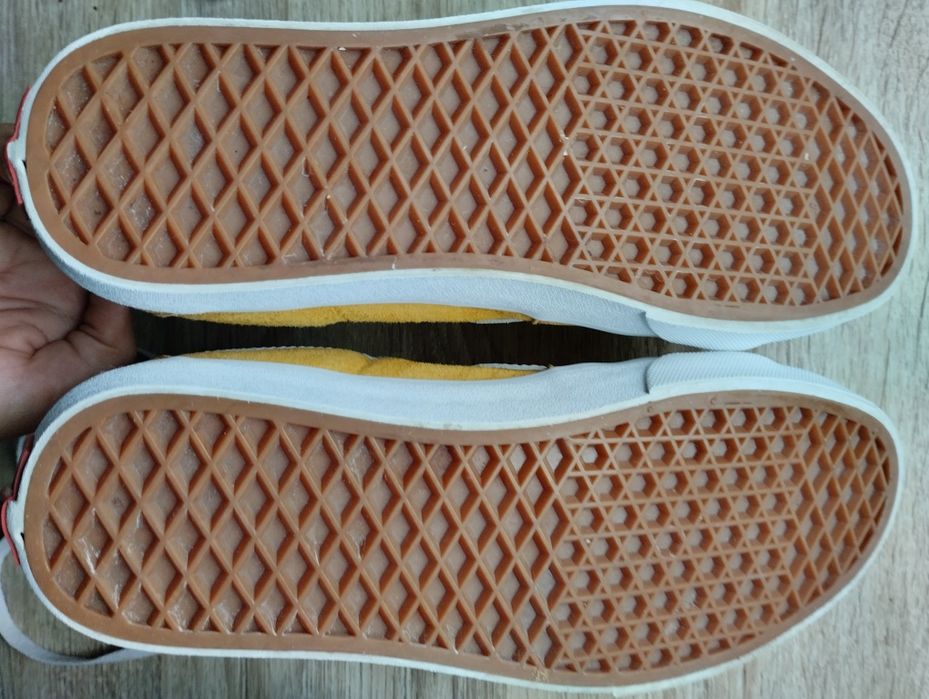 Vansy SK8-Hi żółte 39