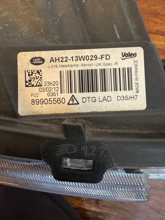 Farois xenon Land Rover Discovery L319