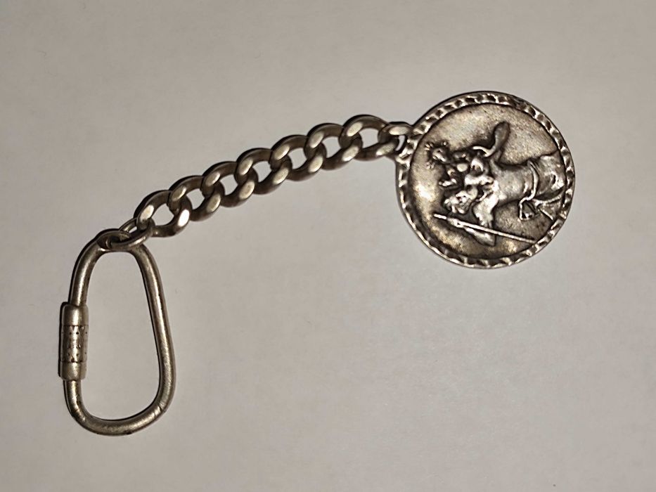 Srebrny wisiorek antyk PRL próba 925