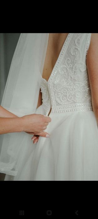 Suknia ślubna piekna