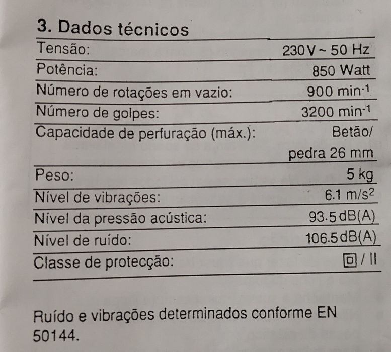 Berbequim-martelo elétrico PEREL