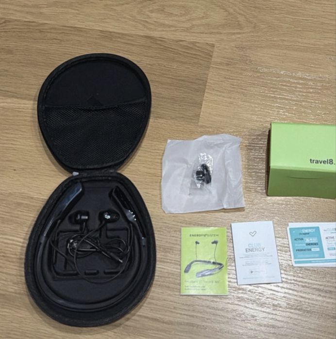 Auscultadores BT Neckband Travel 8 ANC