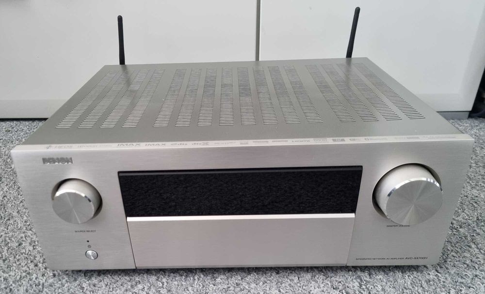 Amplituner Denon AVC X4700H srebrny super stan