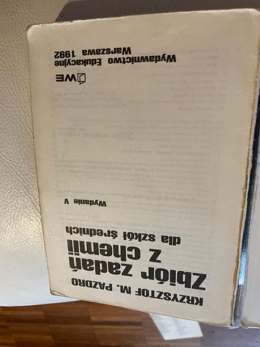 Zbiór zadań z chemii dla szkół średnich Krzysztof M. Pazdro