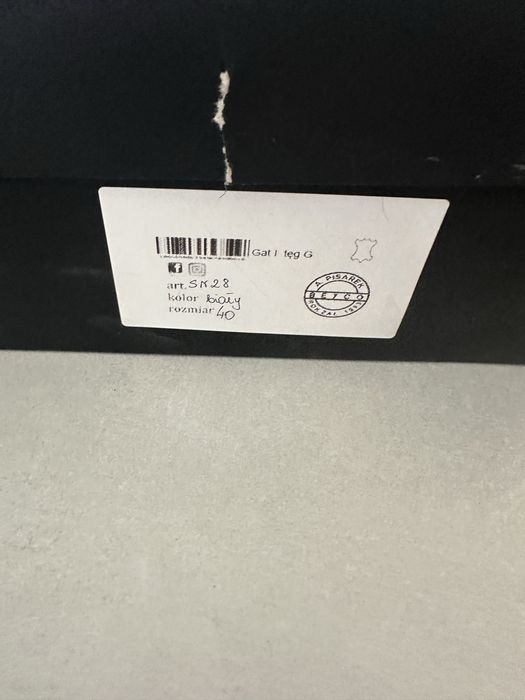 Sneakersy Beyco Pisarek r. 40