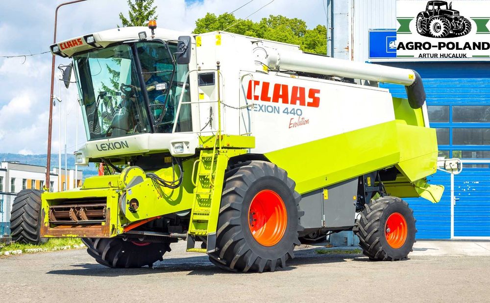 Комбайн CLAAS LEXION 440 EVOLUTION - 2003 + CLAAS VARIO 600 - 2014