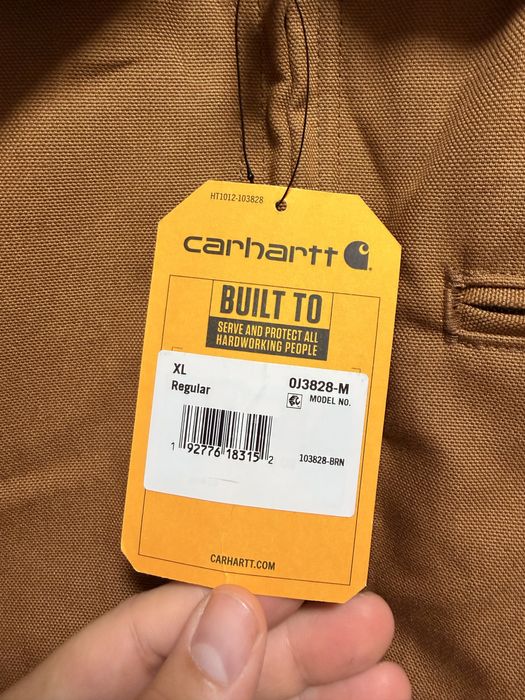 Куртка Carhartt Iconic J01 Duck Detroit Jacket