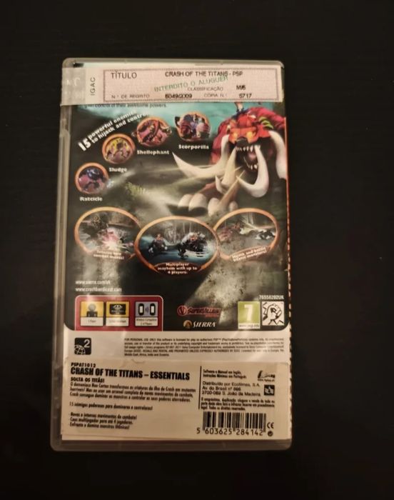 Crash of the Titans PSP