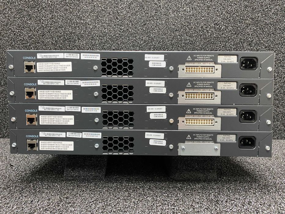 PoE комутатор Cisco WS-C2960-48PST-L (аналог 3750v2) - Юнісфера