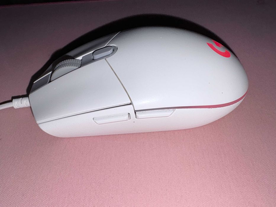 Myszka Logitech G203 lightsync biała z oryginalnym pudełkiem