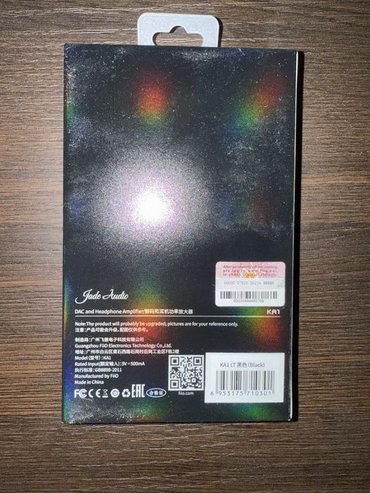 ЦАП/Усилитель для наушников FIIO KA1 LT (Lightning) Black