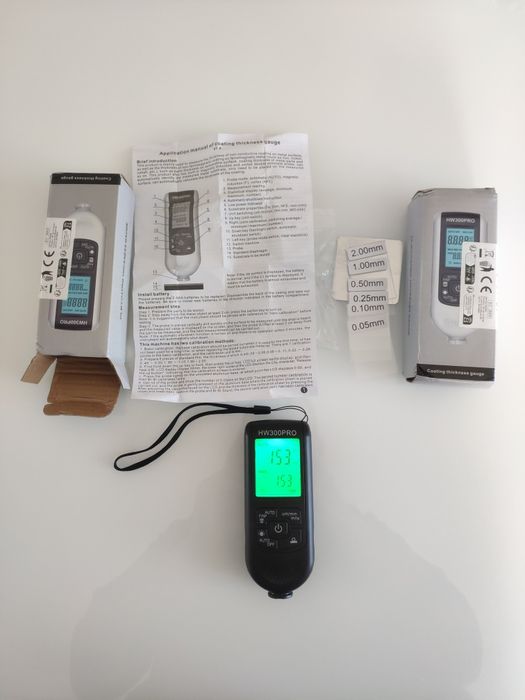 Товщиномір лакофарбових покриттів