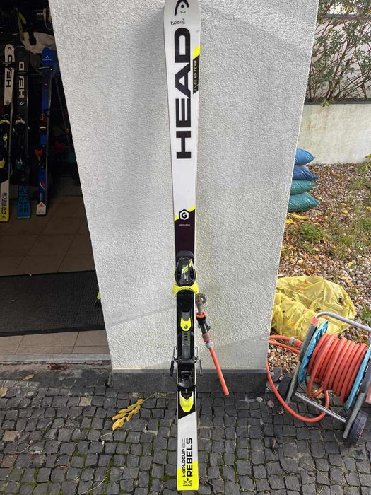 narty komórki zawodnicze FIS  gigantowe Head i.GS RD TEAM 173cm