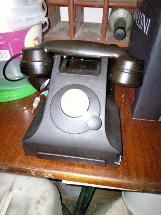 Telefone Baquelite Meados do Século XX