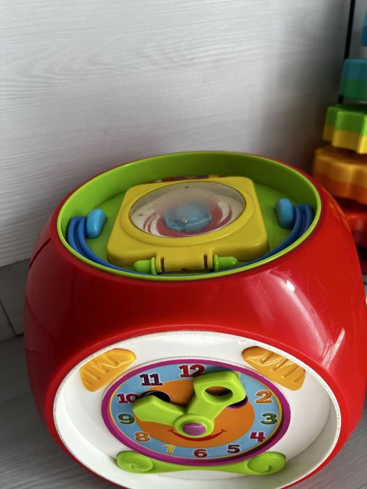 Лот Дитячі іграшки детские игрушки kiddiland куб слон циркач пірамідка винтова