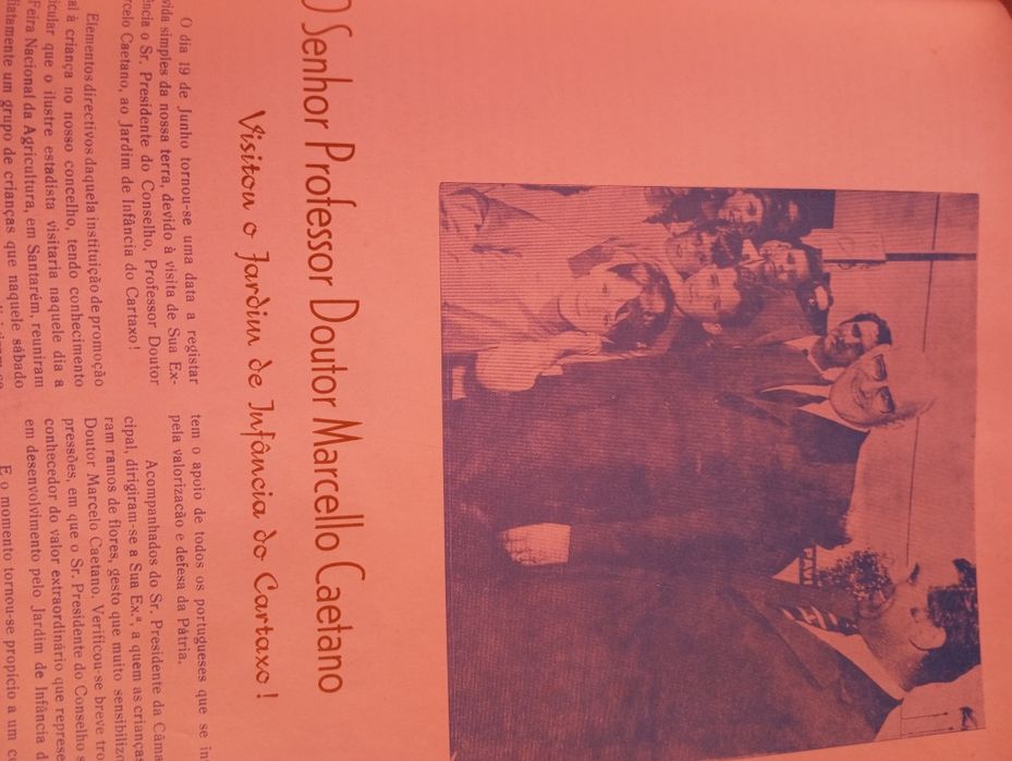 Revista "O Cartaxo" 1 de Novembro de 1971