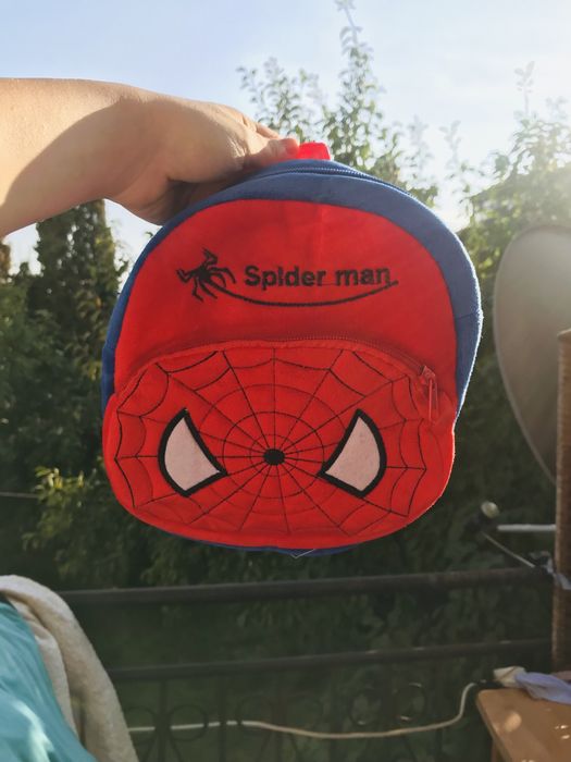 Czerwony plecak Spiderman dla chłopca