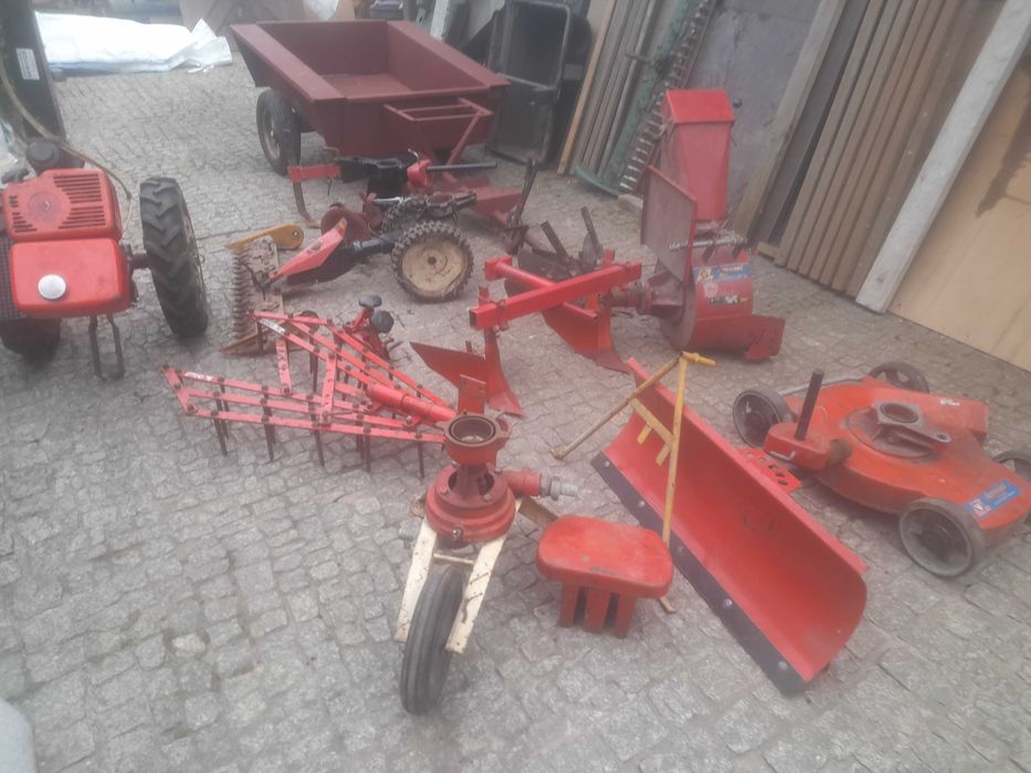 Terra Vari, dzik, traktorek, glebogryzarka- osprzęt