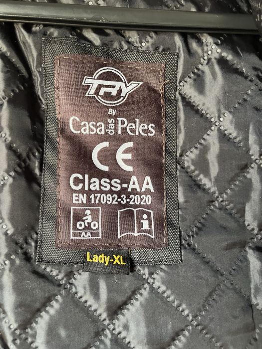 Casaco Try moto casa das peles mulher