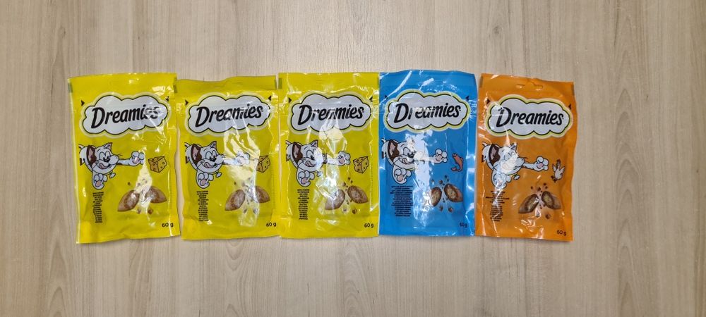 Karma dla kota, dreamies, 5 szt.