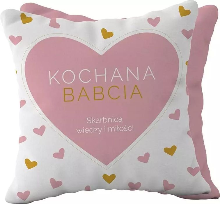 Poduszka Prezentowa Z Napisem Kochana Babcia. Be-Happy Gifts