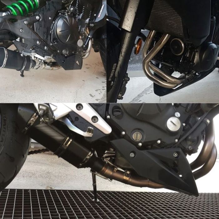 Wydech Tłumik Kawasaki ER6N ER6F Ninja 650 Z650 Versys Akrapovic SC
