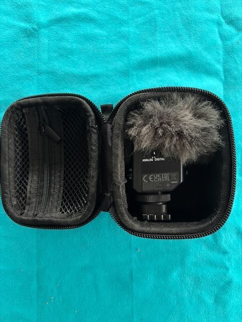 Microfone Sony ECM-M1 para camera.