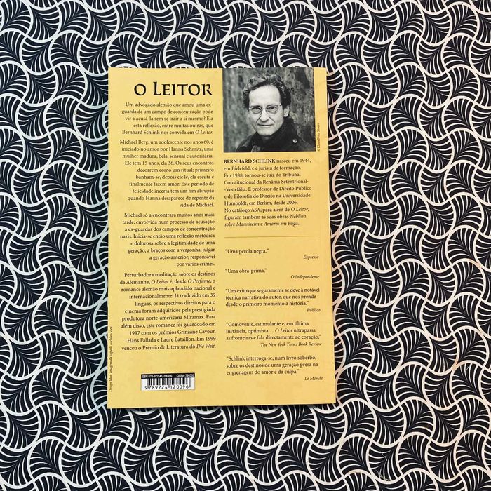 O Leitor - Bernhard Schlink