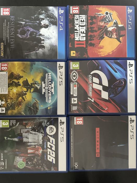 Lote jogos PS4/PS5